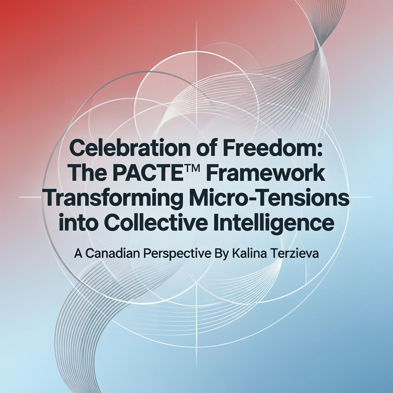 Celebration of Freedom: The PACTE™ Framework Transforming Micro-Tensions into Collective Intelligence — A Canadian Perspective - Image 2